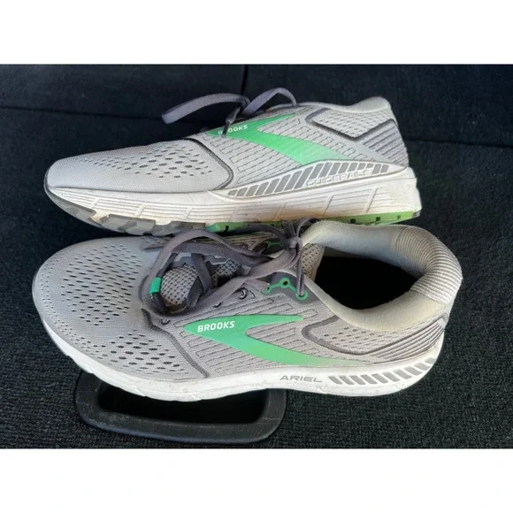 Brooks Ariel 20 Women's Running Shoes Gray Green Size 8.5 Medium - Picture 7 of 9